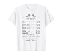 Recibo Christian lo pagó Todo Romanos 6:23 Inspirado en la fe Camiseta