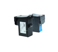 Reciclado para Dell A 940 tintas conjunto negro, cian, Magenta, amarillo - 7Y743 & 7Y745 / 592-10043 & 592-10045 - Inhalt: 1 x 28 ml & 1 x 18 ml