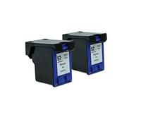 Reciclado para HP PSC 2510 tintas conjunto cian, Magenta, amarillo - Nr.57 / C9503AE - Inhalt: 2 x 20 ml