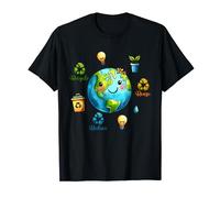 Reciclaje Día de la Tierra 2024 Medio Ambiente Reducir Reutilización Reciclaje Camiseta
