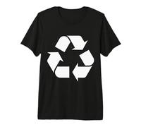 Reciclaje Logo Día de la Tierra Reciclaje Ecología Am Camiseta Premium