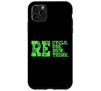 Reciclar Reutilización Renovar Repensar Crisis Activismo Ambiental Carcasa para iPhone 11 Pro MAX