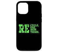 Reciclar Reutilización Renovar Repensar Crisis Activismo Ambiental Carcasa para iPhone 12/12 Pro