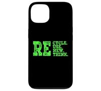 Reciclar Reutilización Renovar Repensar Crisis Activismo Ambiental Carcasa para iPhone 13