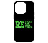 Reciclar Reutilización Renovar Repensar Crisis Activismo Ambiental Carcasa para iPhone 14 Pro