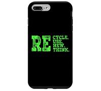Reciclar Reutilización Renovar Repensar Crisis Activismo Ambiental Carcasa para iPhone 7 Plus/8 Plus