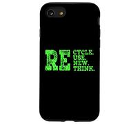 Reciclar Reutilización Renovar Repensar Crisis Activismo Ambiental Carcasa para iPhone SE (2020) / 7/8