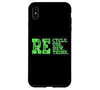 Reciclar Reutilización Renovar Repensar Crisis Activismo Ambiental Carcasa para iPhone XS MAX