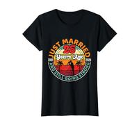 Recién Casado Hace 25 años 2001 a 2026 Sigue Siendo Fuerte Camiseta gráfica económica, Mujer, Negro, M