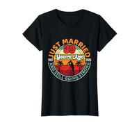 Recién Casado Hace 39 años 1987 a 2026 Sigue Siendo Fuerte Camiseta gráfica económica, Mujer, Negro, M