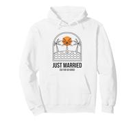 Recién Casados hasta Ahora Tan Buenas Divertidas Vacaciones de Luna de Miel Sudadera con Capucha