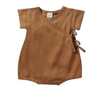 Recién Nacido Bebé Niños Niñas Mameluco De Una Pieza Casual Verano Trajes Mono Ligeros Suave Cómodo Sólido Ropa Infantil Pijama Niño Primavera Otoño