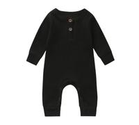 Recién Nacido Bebé Niños Niñas Mameluco De Una Pieza Ropa abrigo Gatear Infantil Suave Cómodo Mono Unisex Sólido 1 PCS Body Regalo para 0-24 Meses