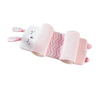 Recién nacido Ow Baby Shaping con relleno natural de trigo sarraceno ortopédico para bebés de 0 a 6 meses, funda transpirable y diseño ergonómico para el síndrome plano Tgz554 (B, talla única)