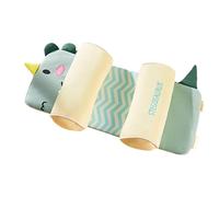 Recién nacido Ow Baby Shaping con relleno natural de trigo sarraceno ortopédico para bebés de 0 a 6 meses, funda transpirable y diseño ergonómico para el síndrome plano Tgz554 (A, talla única)