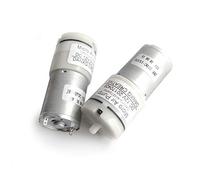 Recién producido 370 DC 12V Mini bomba de aire, bomba de diafragma eléctrica del motor, 2 PCS