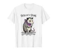 Recién salido de cucharas Divertido Zarigüeya Enfermedad Crónica Lupus Camiseta