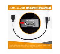 Reciente cable adaptador AMI MDI MMI / USB Audio MP3 interfaz de musica para A3 / A4 / A5 / A6 / A8 / S4 / S6 / S8 / Q5 / Q7 / R8 / TT e /
