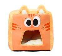 Recinto De Cama para Gatos - Tienda De Dormir Cálida De Peluche,Cama Suave para Dormir De Gatos De Interior - para La Sala, El Dormitorio, El Hogar, La Granja, Garaje, Y La Calidez En Invierno