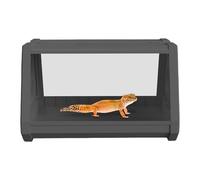 Recinto de Reptile | Leopard Gecko Habitat Container - Diseño trapezoidal, se extiende La observación, El Terrario Hábitat del Reptil para Escorpiones, Cangrejos ermitaños