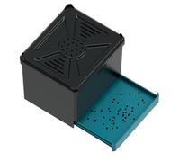 Recinto para arañas: hábitat de de alimentación ventilada, Vitrina Transparente para Mascotas para Insectos y Criaturas pequeñas | Portátil Ciencia Educativa Hábitat Hogar Sala de Estar Viaje CAM