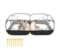 Recinto para Gatitos - Recinto Interior para Gatitos | Protección Solar Multifunción Reversible A Prueba De Escape para Viajes Al Aire Libre Animal Cat Ground Lawn Garden