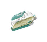 Recinto transparente con bandeja de residuos deslizante y ventana de observación para cría, terrario a prueba de escape