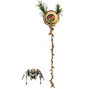 Recinto y cueva de araña de saltar - Decoración magnética divertida | Cueva de Hábitat de Araña Saltar Con Cuerda - Para Jaula Exploración Descanso Dormir Empleo