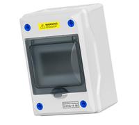 Recintos Eléctricos Aire Libre Con 5 Cubiertas De Circuito De Cubiertas Frontales Y Mecanismo Bloqueo Seguro Para La Caja Distribución Del Riel Seguridad