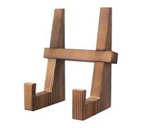 Recipe Book Stand - Cook Book Stands for Kitchen, Rustic Recipe Holder for Cooking, Farmhouse Cook Book Stand for Reading Hands less, Reading Rack And Page Paper Tray Reading Bookstand for Kitchen