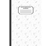 Recipe Composition Notebook: Blank recipe notebook to test and perfect your recipes. Write your own recipes. | Cooking Journal | Blank Cookbook | ... | 5.5” x 8.5” | Gift for cooks & Chefs |