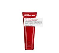 RECIPE FOR MEN SPF 30 Face Cream - Crema hidratante ultraligera y matificante para la protección solar y el control de la grasa, made in Sweden, 75 ml