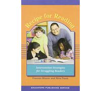 Recipe for Reading: Intervention Strategies for Struggling Readers