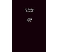 Recipe Journal to Write Your Own Recipes Blank 5.5 X 8.5" Size 100 Page Food Diary for 50 Recipes