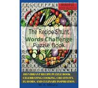 Recipe Word Search Puzzle Book: Word Searches With Easy To Read Print About Recipe, Cooking, Flavors, and More | 6X9 Inches, 110 Pages | 50+ Puzzles… Gift for Vacations, Holiday and Free Times