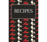 RECIPES: Blank Recipe Book Fill In Favorite Meals Make Your Own Cookbook