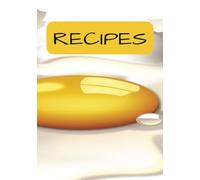 Recipes: Blank Recipe Book | Fill In Your Favorite Recipes In This Empty Cook Book | Great Gift