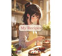 Recipes: Create Your Own Cookbook Journal | fill in this book with your favourite recipes | Blank book To Write In with 100 pages | cooking organiser ... Gift for birthdays , Mother’s Day and more