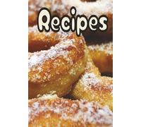 Recipes: Delicious Looking Blank Recipe Book For Holidays and Beyond | Holiday Recipe Book | African American Recipe Books | Blank Holiday Recipe Book | Blank Recipe Sheets | 6x9 100 Pages