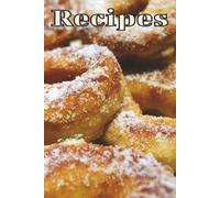 Recipes: Delicious Looking Blank Recipe Book For Holidays and Beyond | Holiday Recipe Book | African American Recipe Books | Blank Holiday Recipe Book | Blank Recipe Sheets | 6x9 100 Pages