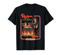 Recipes Witch Halloween Sarcastic Retro Funny Adult Humor Camiseta