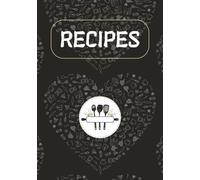 RECIPES: Write in Your Own Recipes | Do it yourself cookbook | Empty Cooking Journal