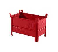 Recipiente apilable de pared maciza Heson, A x L 500 x 800 mm, carga máx. 2000 kg