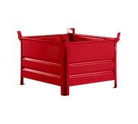 Recipiente apilable de pared maciza Heson, A x L 800 x 1000 mm, carga máx. 2000 kg