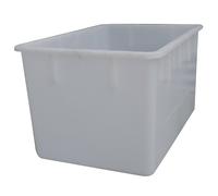 Recipiente apilable de polietileno, forma cónica capacidad 220 l