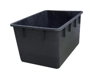 Recipiente apilable de polietileno, forma cónica capacidad 220 l