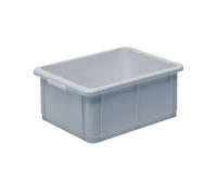 Recipiente apilable de polipropileno capacidad 10 l, L x A x H exteriores 400 x 300 x 125 mm