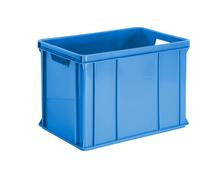 Recipiente apilable de transporte paredes y fondo cerrados