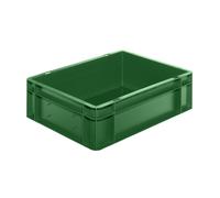 Recipiente apilable en euroformato, paredes y fondo cerrados L x A x H 400 x 300 x 120 mm