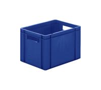 Recipiente apilable en euroformato, paredes y fondo cerrados L x A x H 400 x 300 x 270 mm